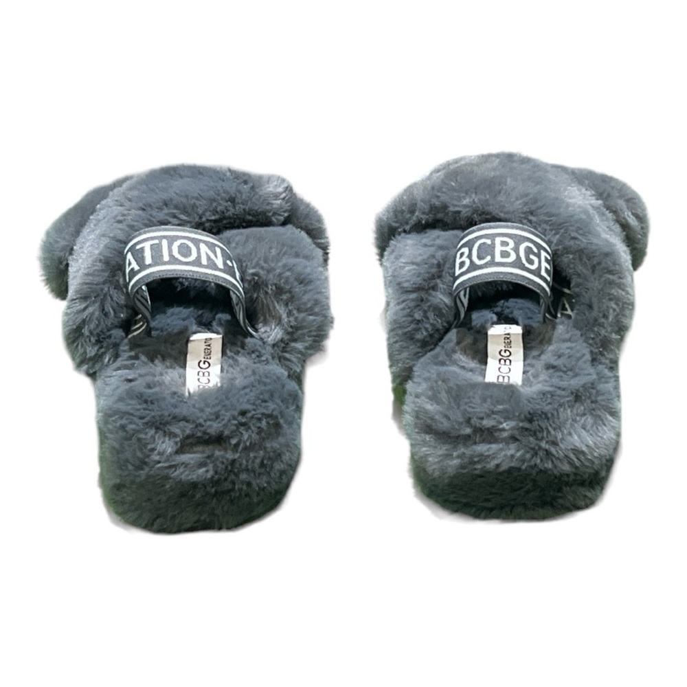 BCBGeneration Women’s Soffi Faux Fur Slingback Slippers Size 7. - Picture 4 of 5